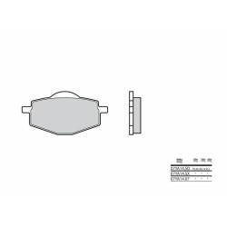 Plaquettes de frein BREMBO...