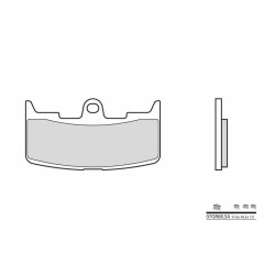 Plaquettes de frein BREMBO...