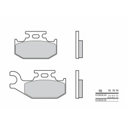 Plaquettes de frein BREMBO...