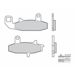 Plaquettes de frein BREMBO...