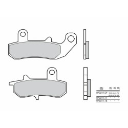 Plaquettes de frein BREMBO...