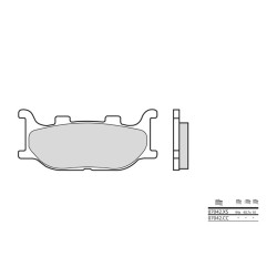 Plaquettes de frein BREMBO...