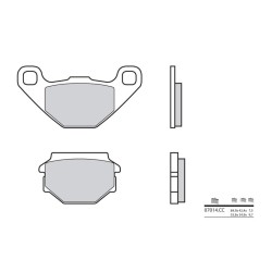 Plaquettes de frein BREMBO...