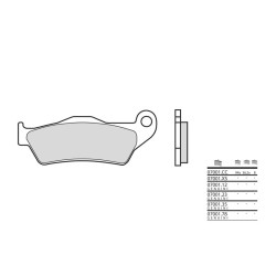 Plaquettes de frein BREMBO...