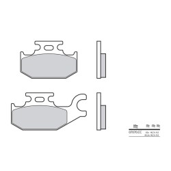 Plaquettes de frein BREMBO...