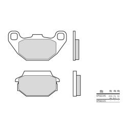 Plaquettes de frein BREMBO...