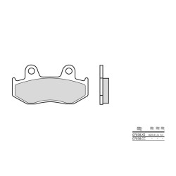 Plaquettes de frein BREMBO...