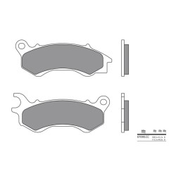 Plaquettes de frein BREMBO...