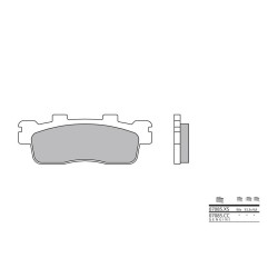 Plaquettes de frein BREMBO...