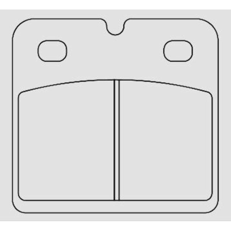 Plaquettes de frein BERINGER Touring métal fritté - KIT506F3