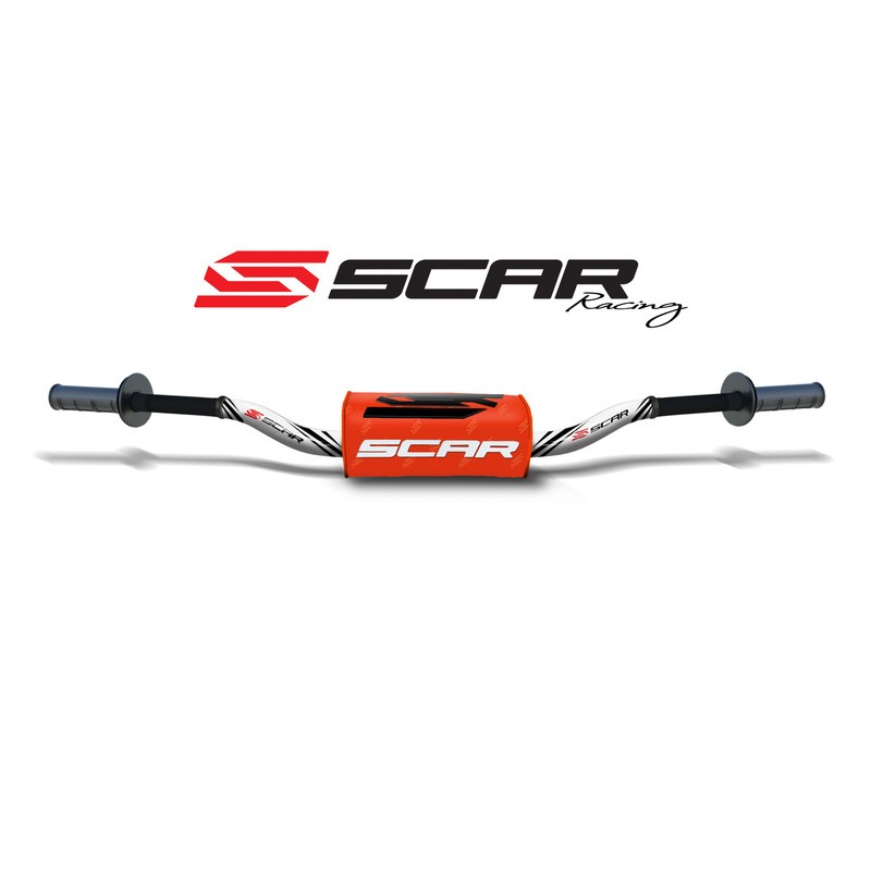 Guidon SCAR O² McGrath/Short KTM - White