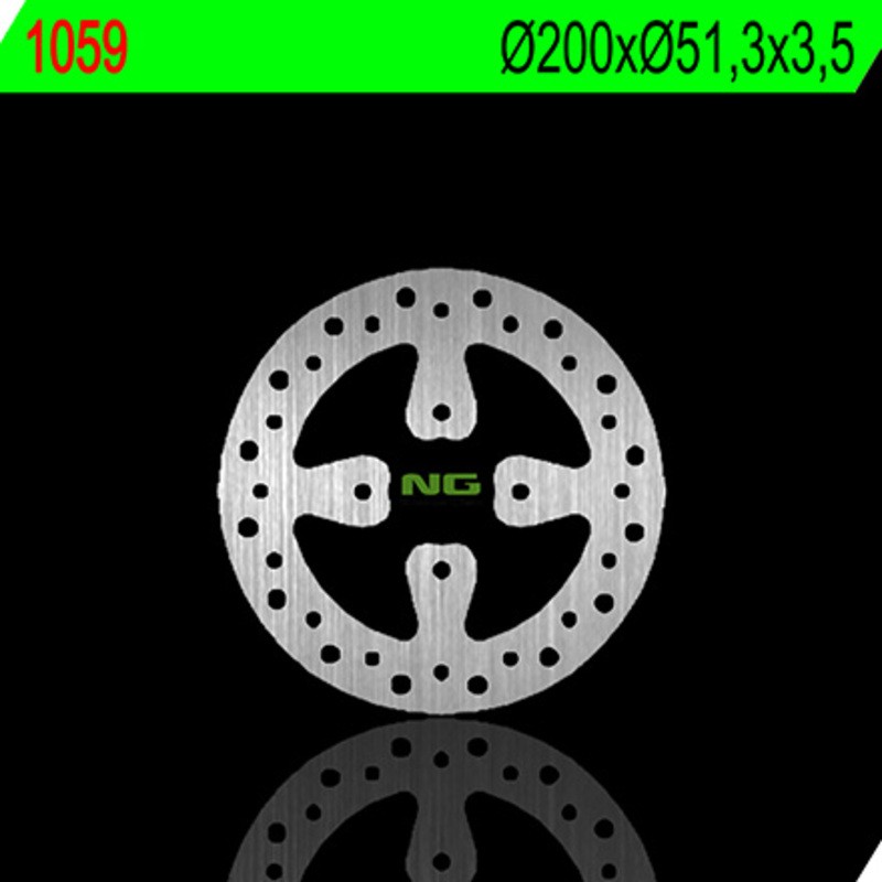 Disque de frein NG BRAKE DISC pétale fixe - 1059X