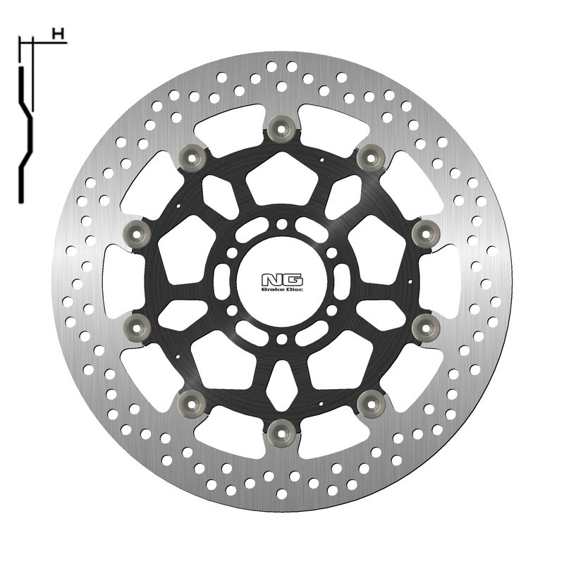 Disque de frein NG BRAKE DISC Flottant - 1790G