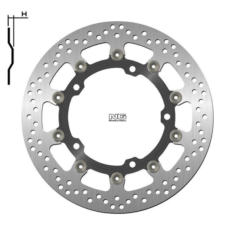 Disque de frein NG BRAKE DISC Flottant - 1708G