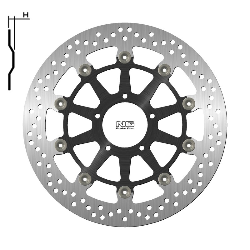 Disque de frein NG BRAKE DISC Flottant - 1796G