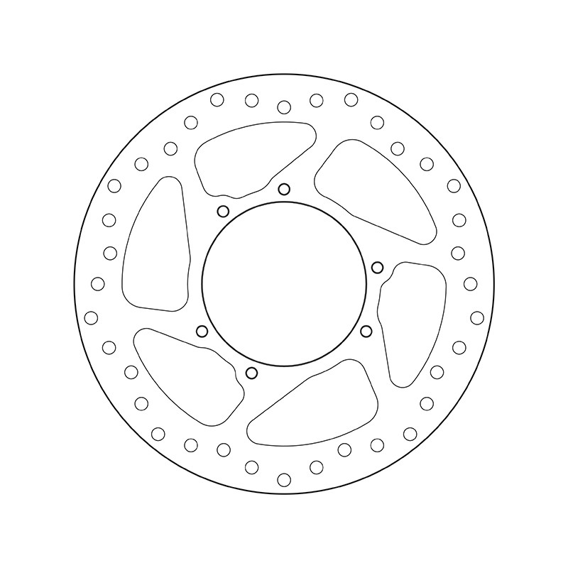 Disque de frein BREMBO Série Oro fixe - 68B407N3