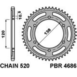 Couronne PBR acier standard...