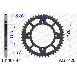 Couronne AFAM aluminium...