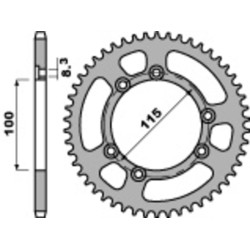 Couronne PBR acier standard...