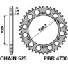 Couronne PBR acier standard 4730 - 525