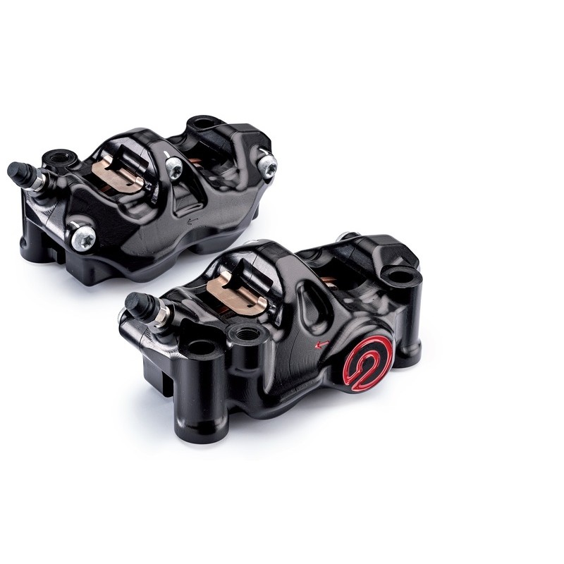 Paire d'étrier de frein avant radial BREMBO UPGRADE 4 pistons Ø32mm