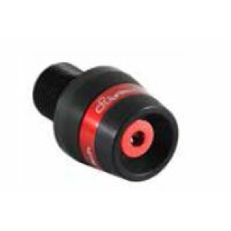 Embouts de guidon Lightech devil series alu rouge Ducati Monster 1100