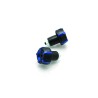 Embouts de guidon V PARTS Spark Ø18mm Noir/Bleu