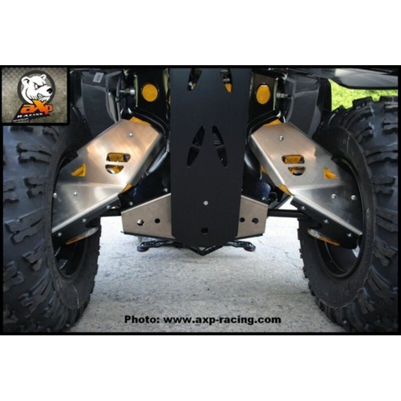 Protection de triangle arrière AXP - aluminium 6mm Can-Am Renegade 1000