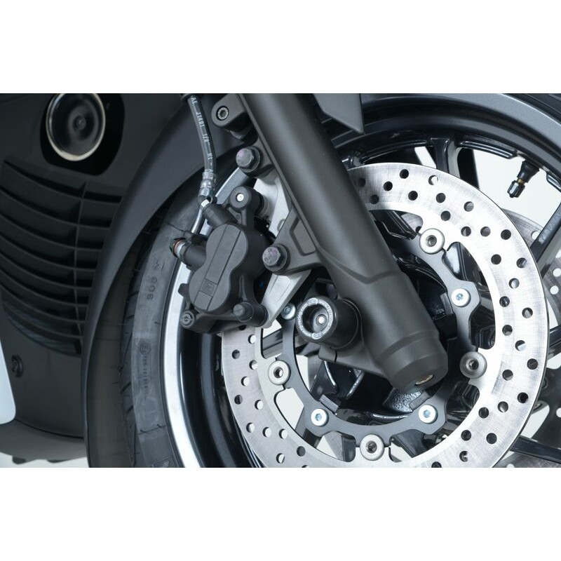 Protection de fourche R&G RACING noir Yamaha X-Max 400