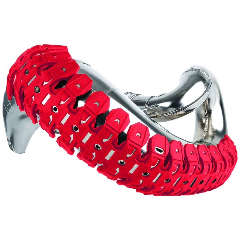 Protection d'echappement POLISPORT Armadillo rouge