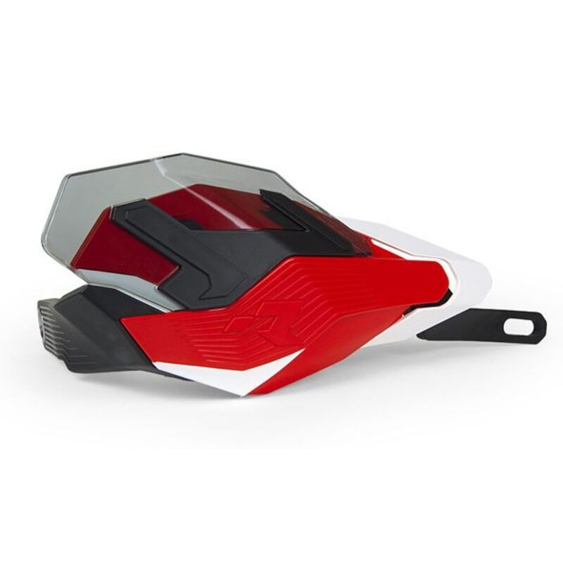 Protèges-mains RACETECH HP3 Adventure rouge/blanc