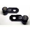 Pions de bras oscillant R&G RACING avec platine noir BMW G450X Enduro