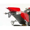 Support de plaque R&G RACING noir Aprilia