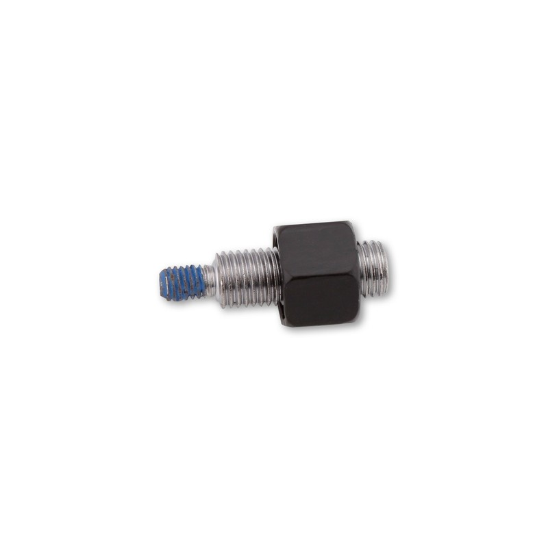 Adaptateur miroir HIGHSIDER M10 x 1,25 mm M6, noir