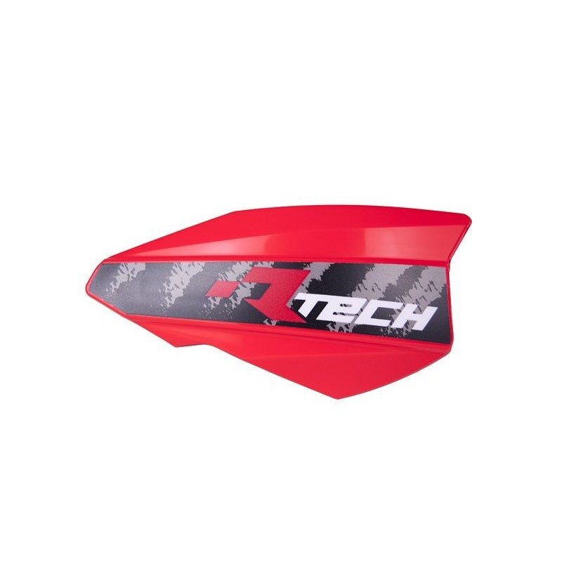 Coque de protège-mains RACETECH Vertigo rouge fluo E-Bike