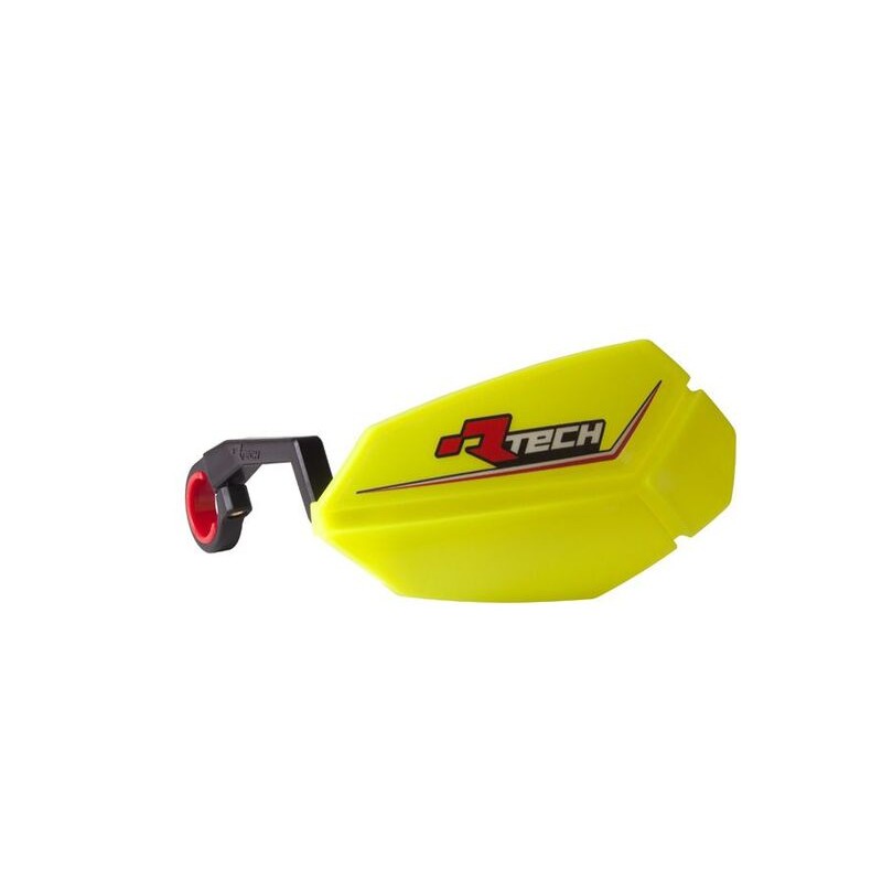 Protège-mains RACETECH R20 - jaune fluo  E-Bike