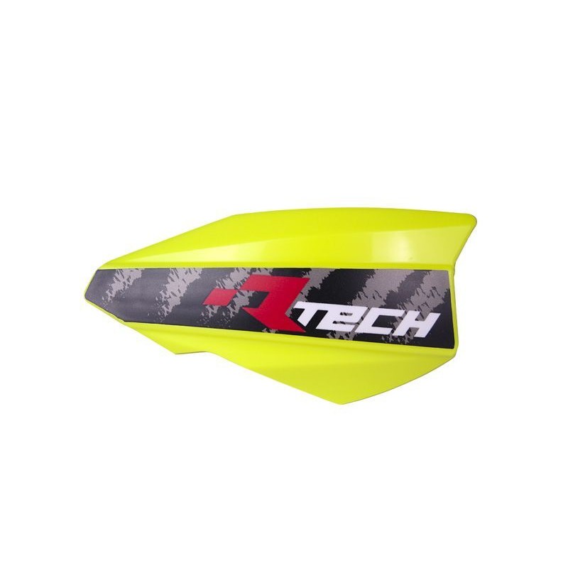 Coque de protège-mains RACETECH Vertigo jaune fluo  E-Bike