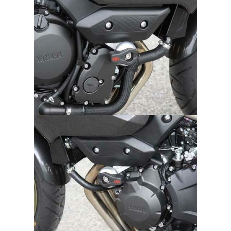 Kit fixation crash pad LSL pour YAMAHA XJ6 N, S 2009