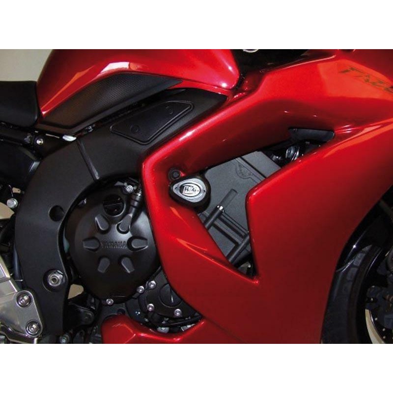 Tampons de protection R&G RACING Aero noir Yamaha FZ1 N/S Fazer