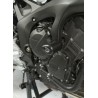 Tampons de protection R&G RACING Aero noir Yamaha FZ6 N/S Fazer