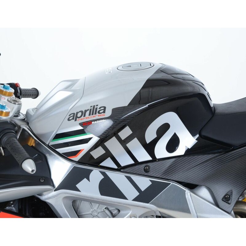 Sliders de réservoir R&G RACING carbone Aprilia Tuono V4  Factory