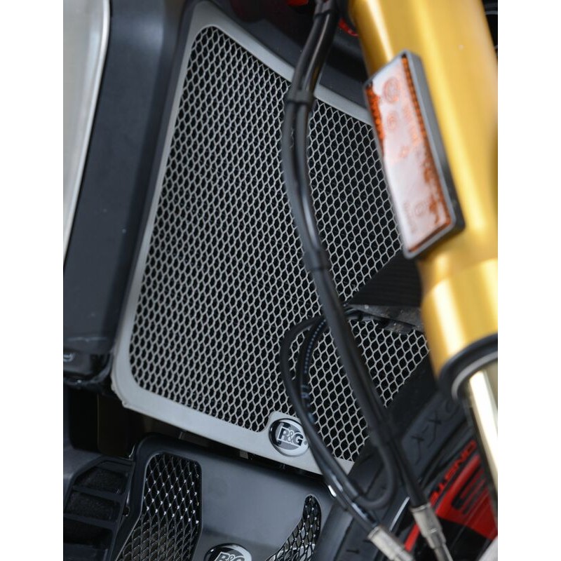 Protection de radiateur R&G Racing aluminium - Ducati monster 1200