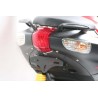 Support de plaque R&G RACING noir Aprilia SR50