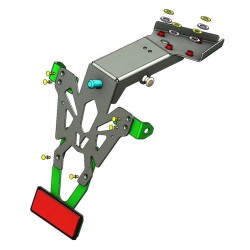 Support de plaque V PARTS...