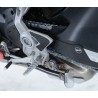 Adhésif anti-frottement R&G RACING platines repose-pieds/bras oscillant noir (3 pièces) Ducati 937 Supersport