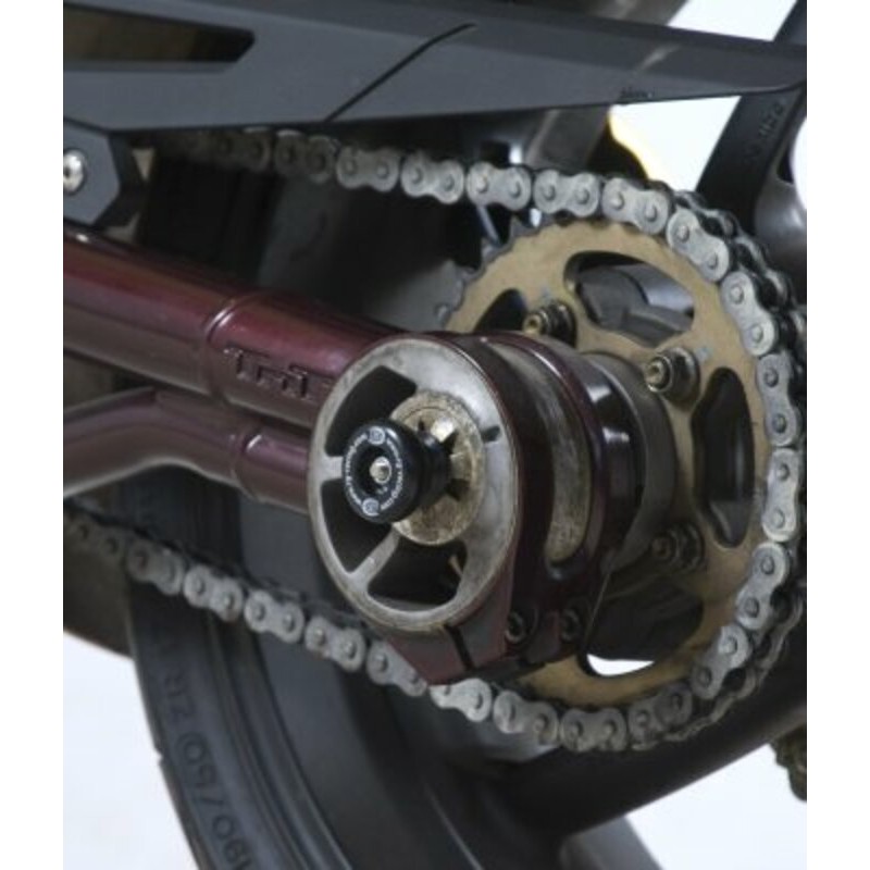 Protection de bras oscillant R&G RACING noir Benelli TNT 1130 Cafe Racer