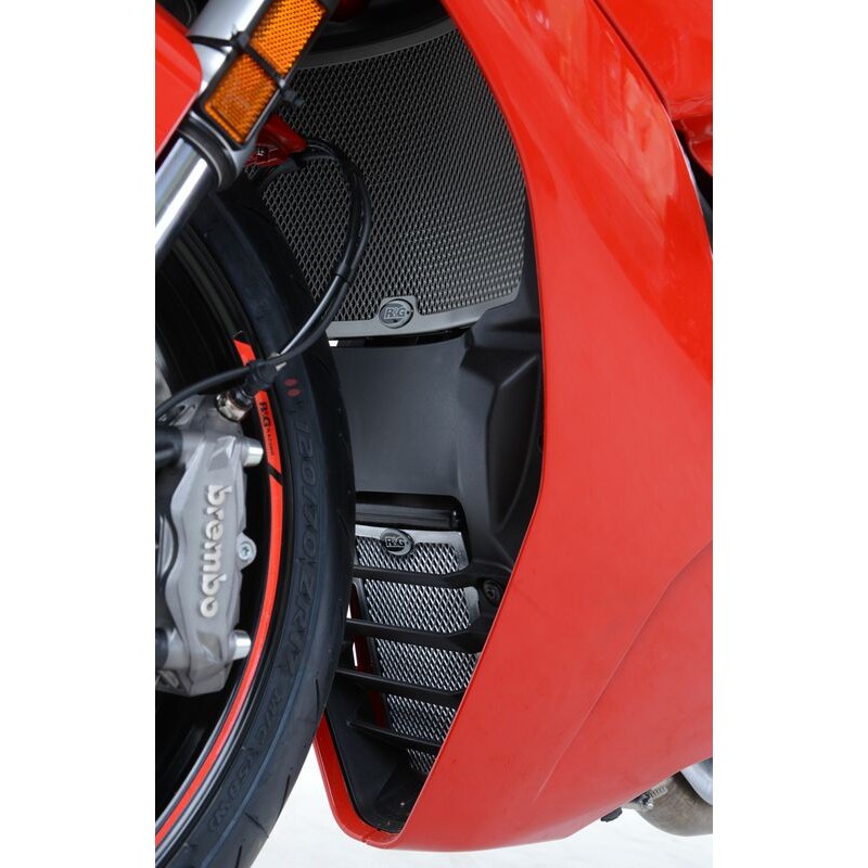 Protection de radiateur R&G Racing aluminium - Ducati Supersport