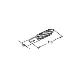 Ressort BUZZETTI 110x18mm...