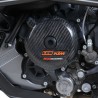 Slider moteur gauche R&G RACING carbone KTM 1290 Super Adventure