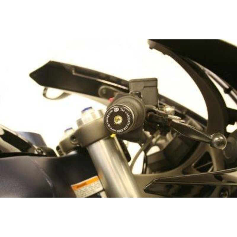 Embouts de guidon R&G RACING noir Buell 1125R